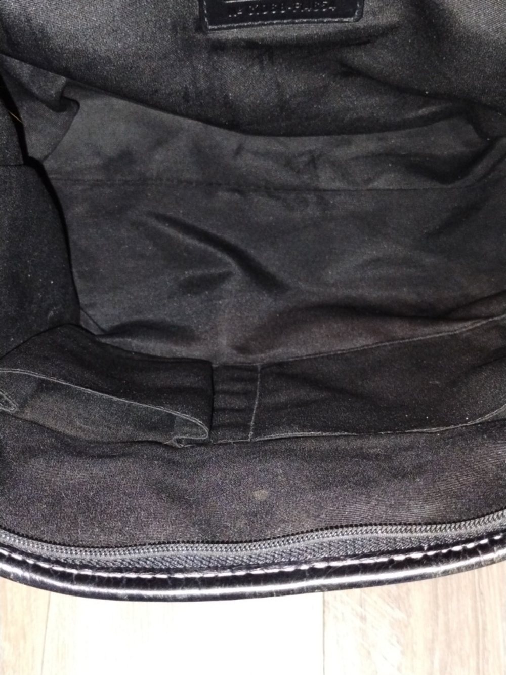 VTG Leah Coach Black Signature Logo Shoulder Bag with Turnlock, PLUSH NOT INCLUD - Picture 7 of 14